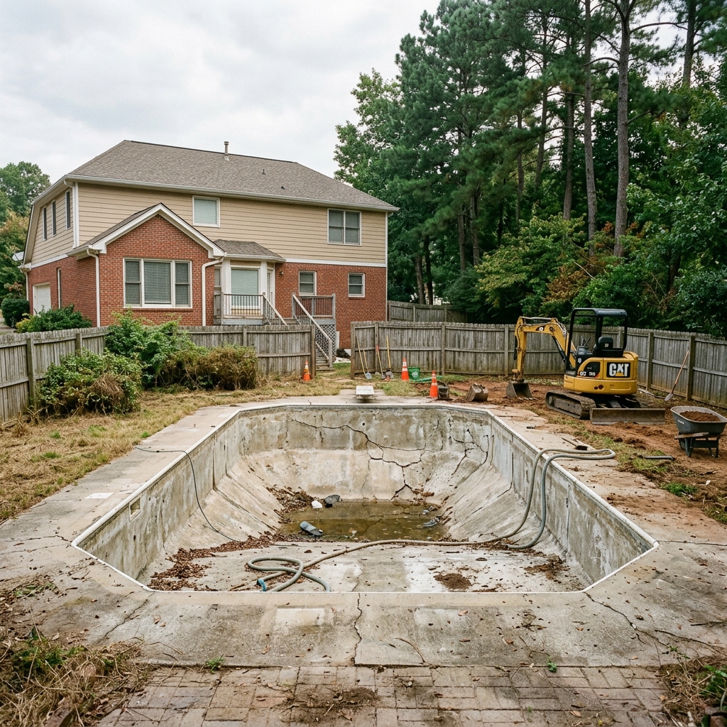Atlanta’s #1 Pool Removal Experts | Instant Estimates & Yard ROI