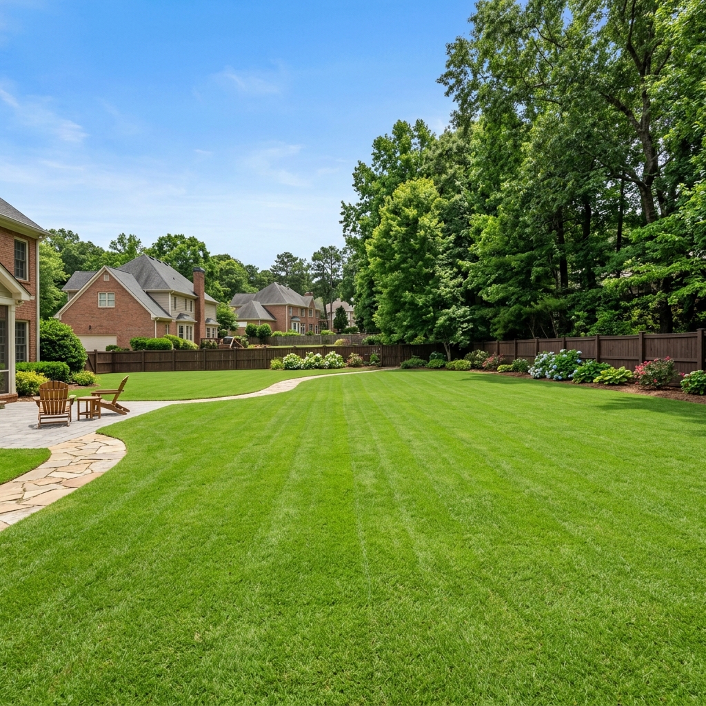 Marietta Backyard After Pool Removal
